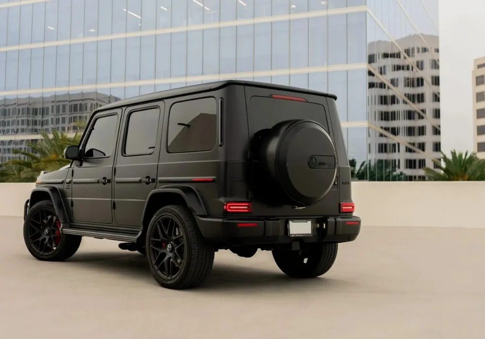 Black Mercedes G63 AMG rental | Cache Luxe