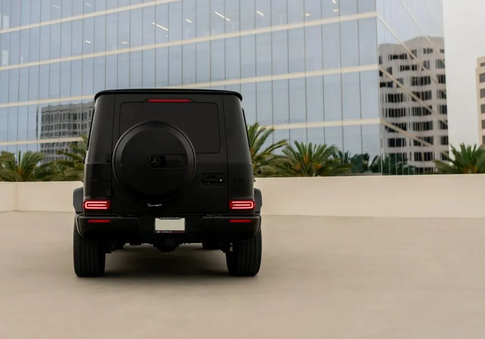 Black Mercedes G63 AMG rental | Cache Luxe