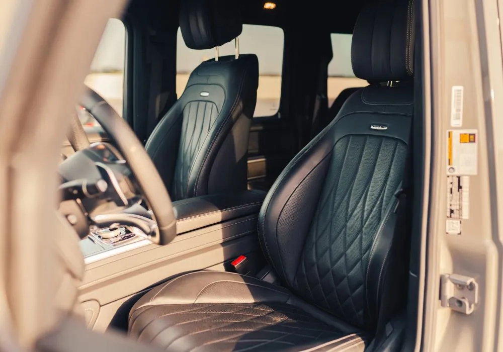 Grey on Black Mercedes G63 AMG rental | Cache Luxe