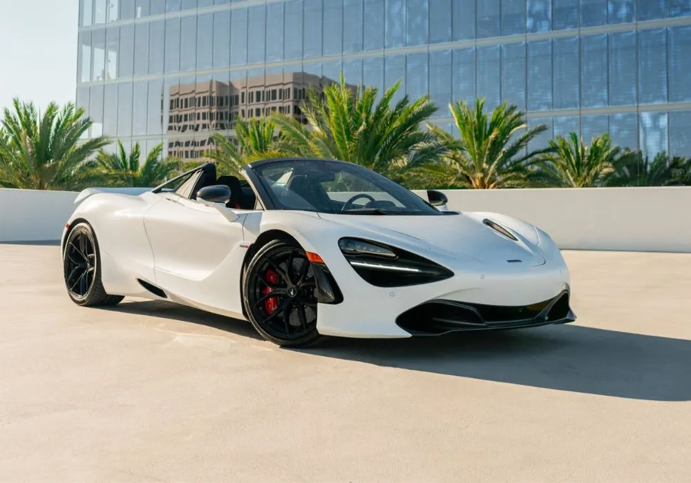 McLaren 720S Spider rental | Cache Luxe